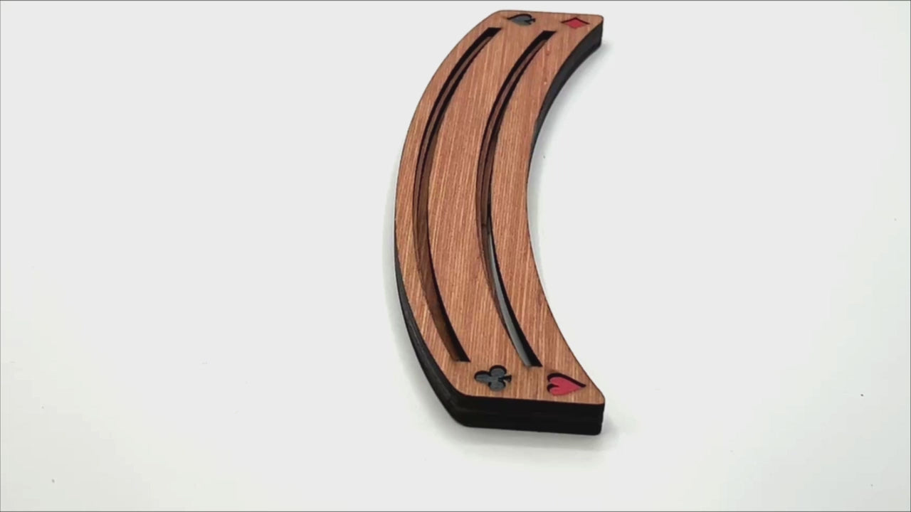 Small playing card holders