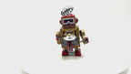 Gold big band robot tin toy - Collectable Tin Toy