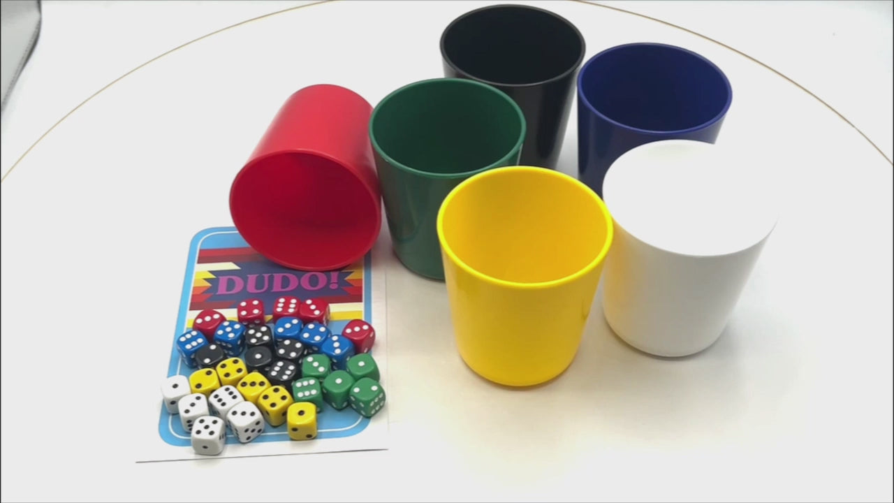 Peruvian Dice Game, The Original Liar's Dice Game from Peru