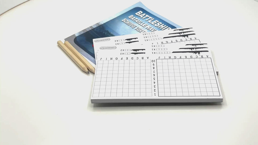 Traditional Battleship game