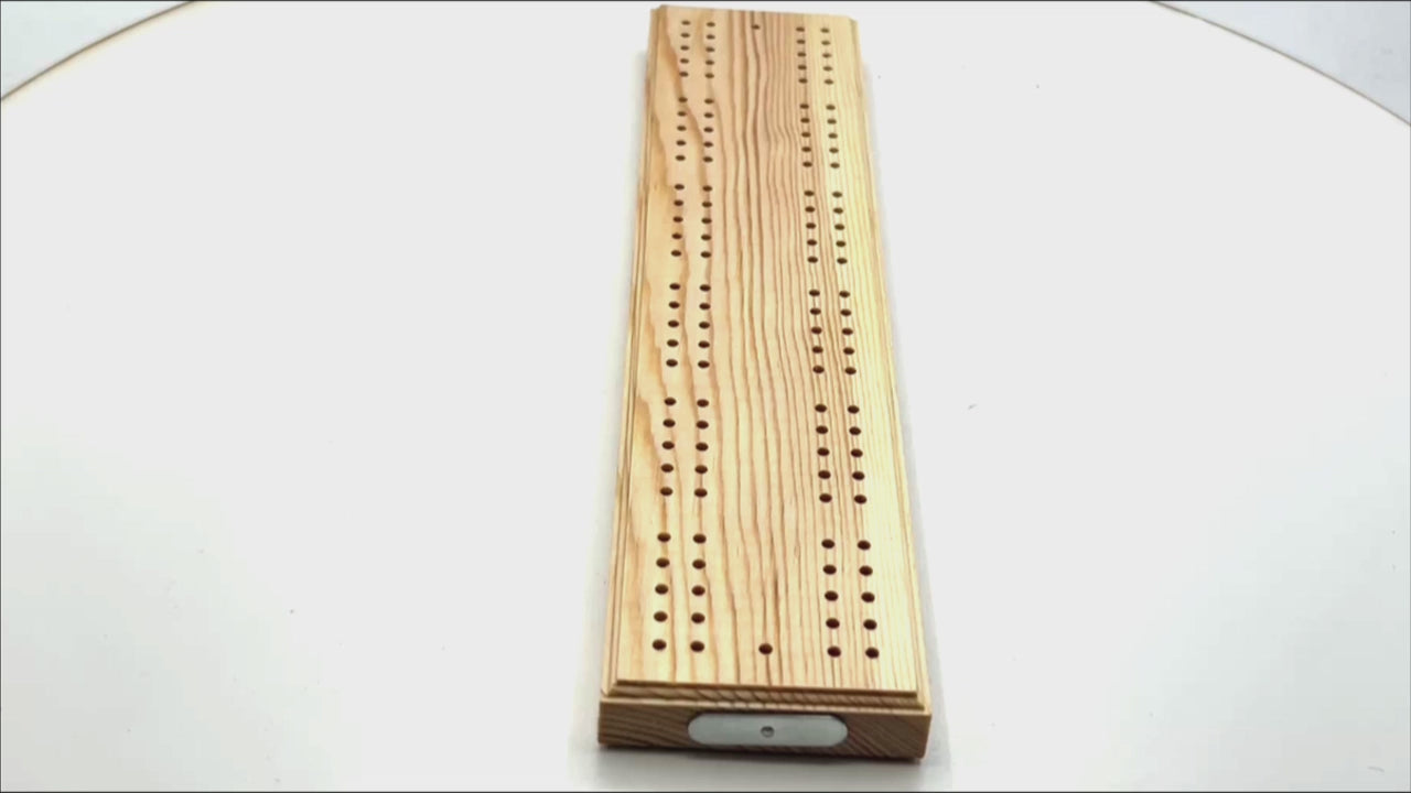 30cm British Softwood Cribbage Board