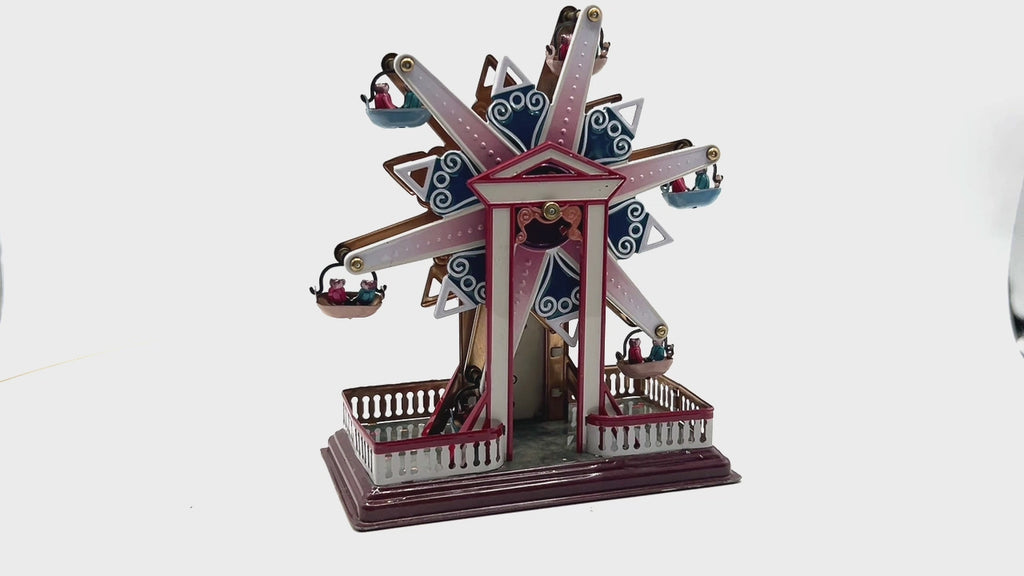 Star Ferris Wheel fairground tin toy