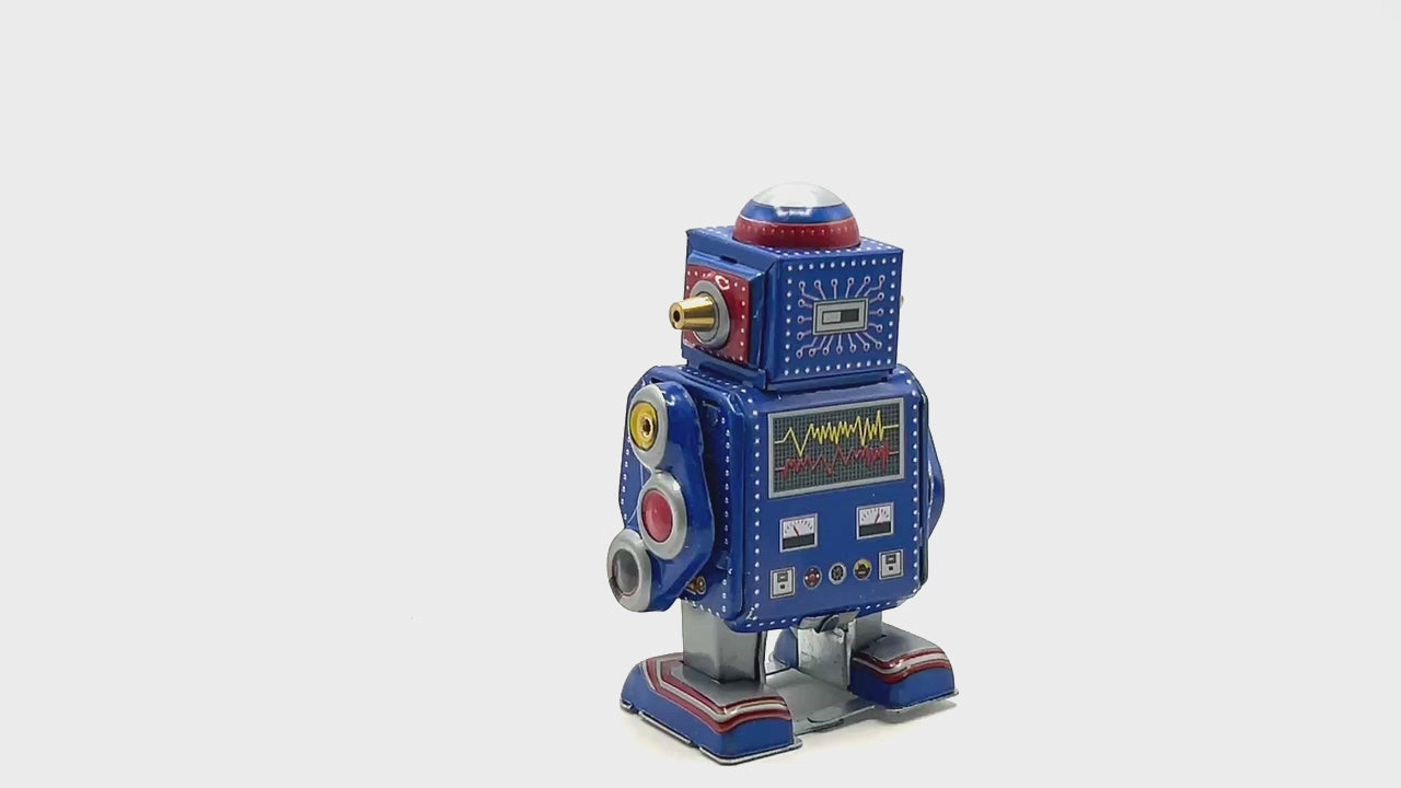 Little Blue Robot - Collectable Tin Toy