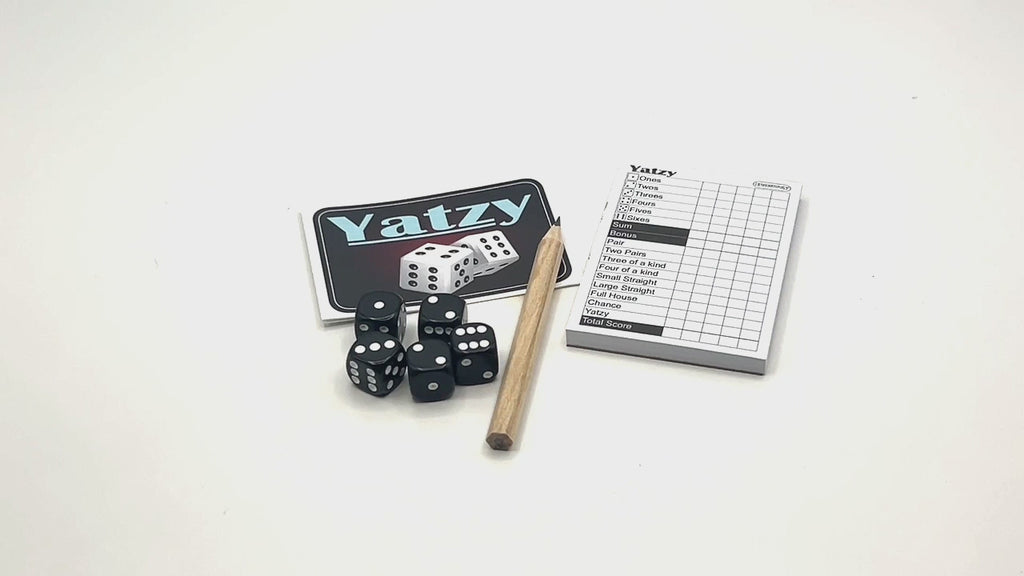 Pocket / Travel yatzy dice game