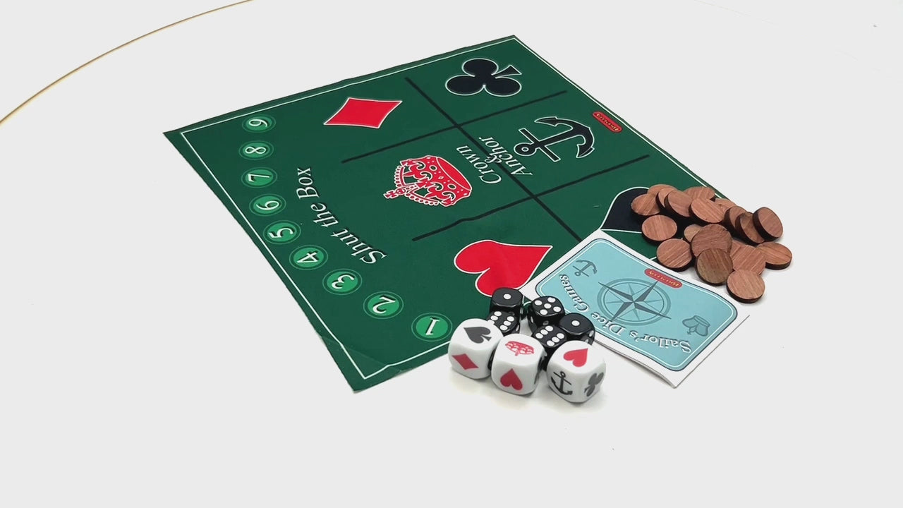 Pocket / Travel Sailors Dice game