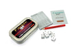 Pocket Farkle game in a tin with dice, pencil, score pad and instructions 