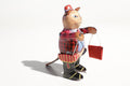 Puss in boots tin toy