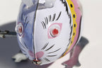 Close up of Rabbit tin toy