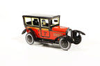 Red Taxi Tin Toy