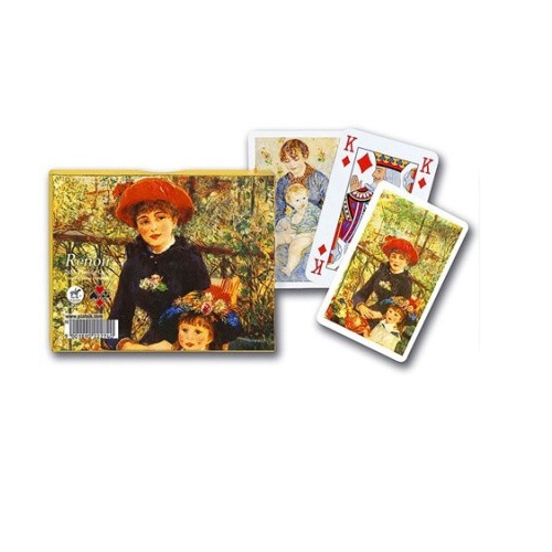 Renior Playing cards with artistic design 
