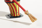Close up of Road Sweeper Paya imitation tin toy