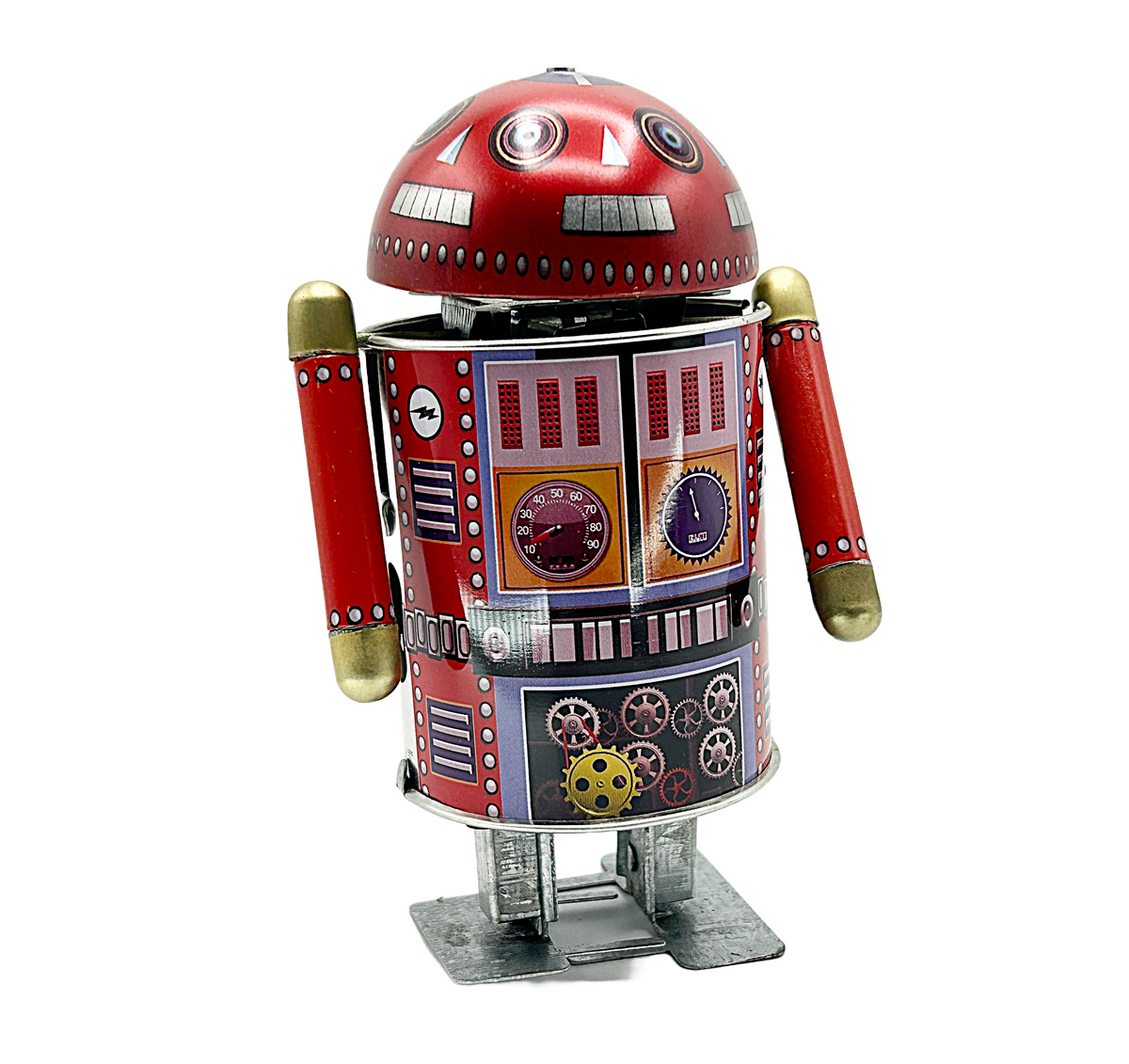 Robo Cop spinning head robot - Collectable Tin Toy