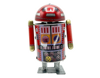 Robo Cop spinning head robot - Collectable Tin Toy