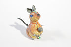kangaroo with baby tin toy