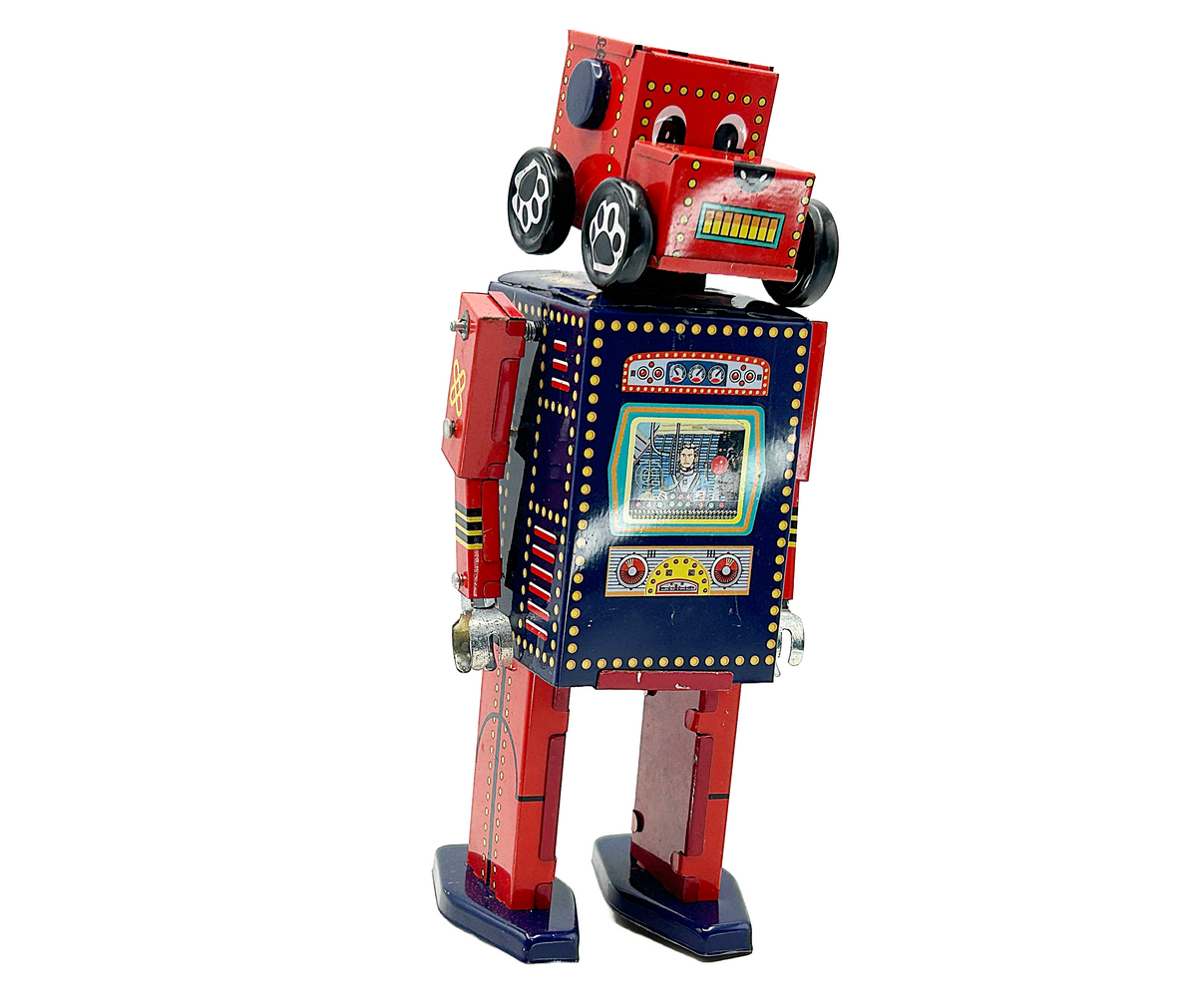 Search and Rescue Rover robot - Collectable Tin Toy