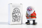 Tin Santa tin toy with packaging