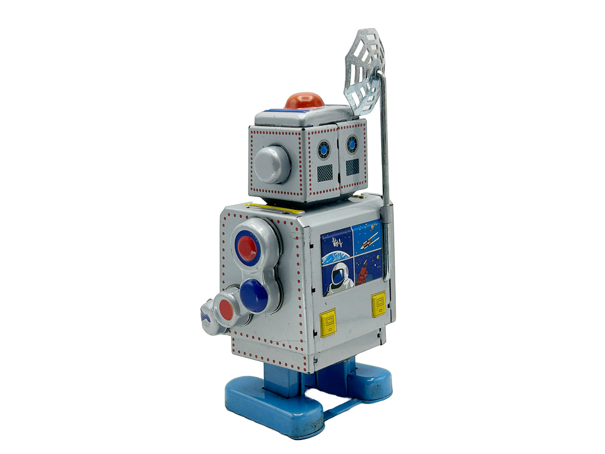 Robot Satellite receiver robot - Collectable Tin Toy