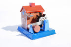 Saw-mill log cutter tin toy