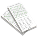 Scrabble compatible Word Game score pads - Available in 2 or 4 pack.