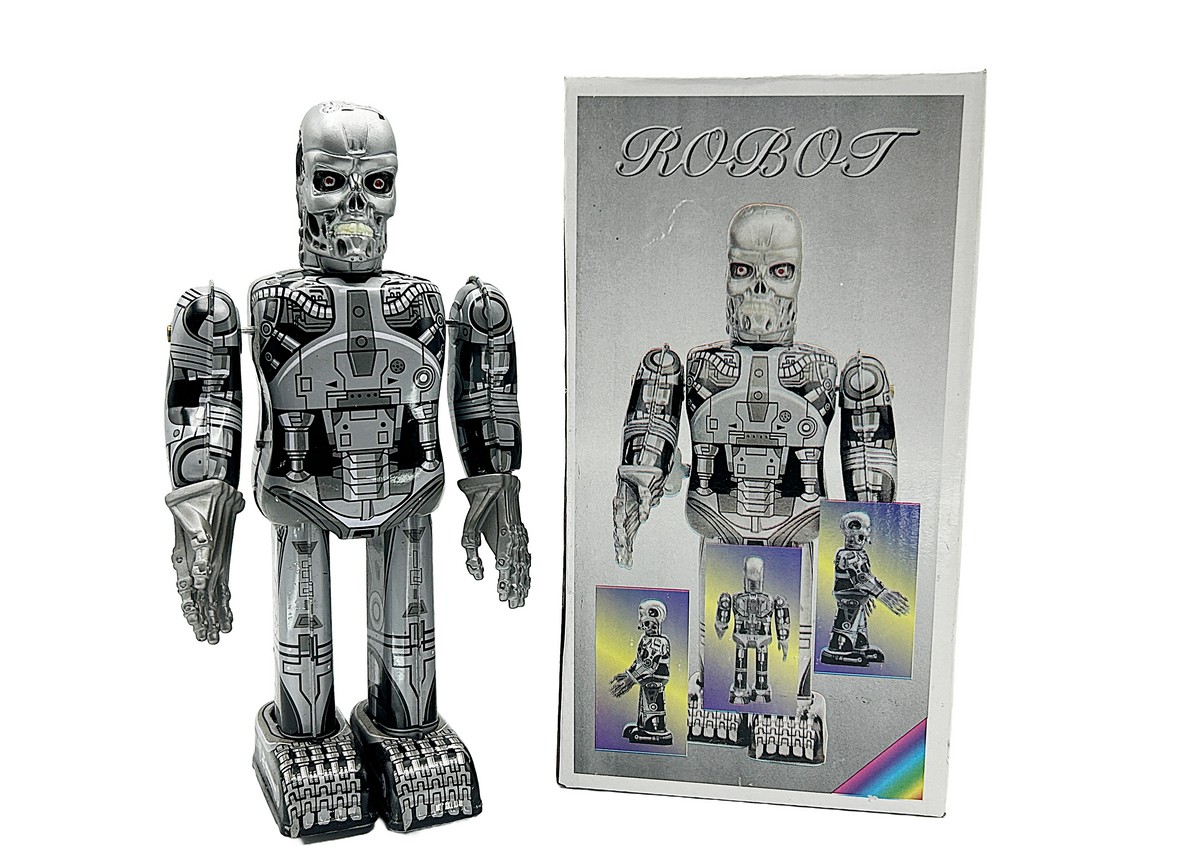 Skeleton Robot - Collectable Tin Toy