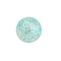 Snowflake Marble  blue and white 