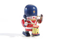 Small drumming soldier boy tin toy
