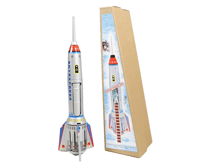 Space Rocket - Collectable Tin Toy