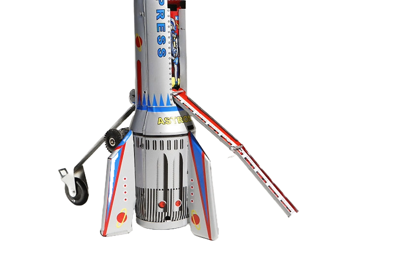 Space Rocket - Collectable Tin Toy