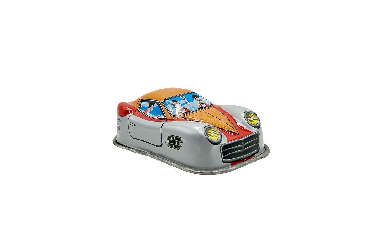 Spacecar. Tin Toy / retro / clockwork vehicle toy - Collectable Tin Toy