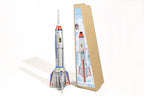 Space Rocket Tin toy with packaging