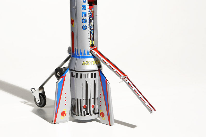Space Rocket Tin Toy 