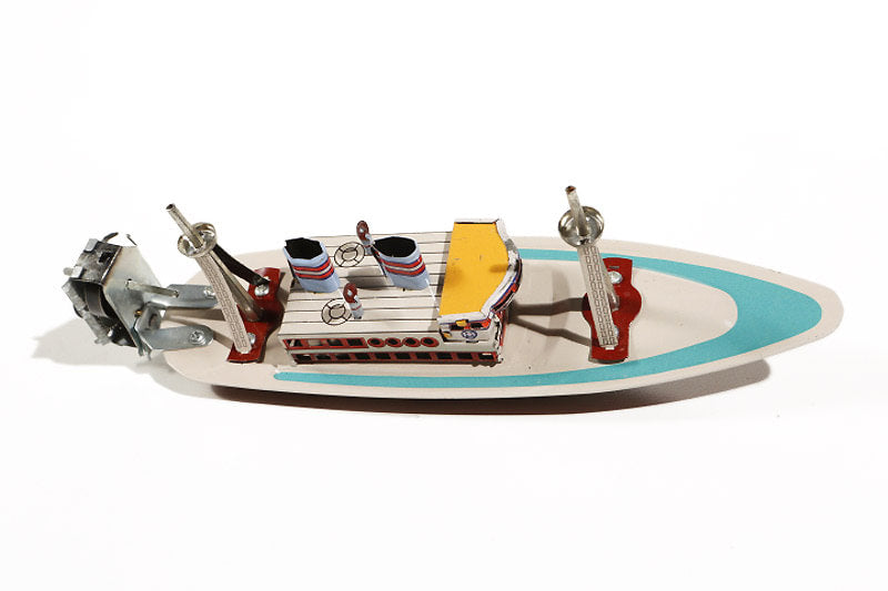  Steam Boat tin toy