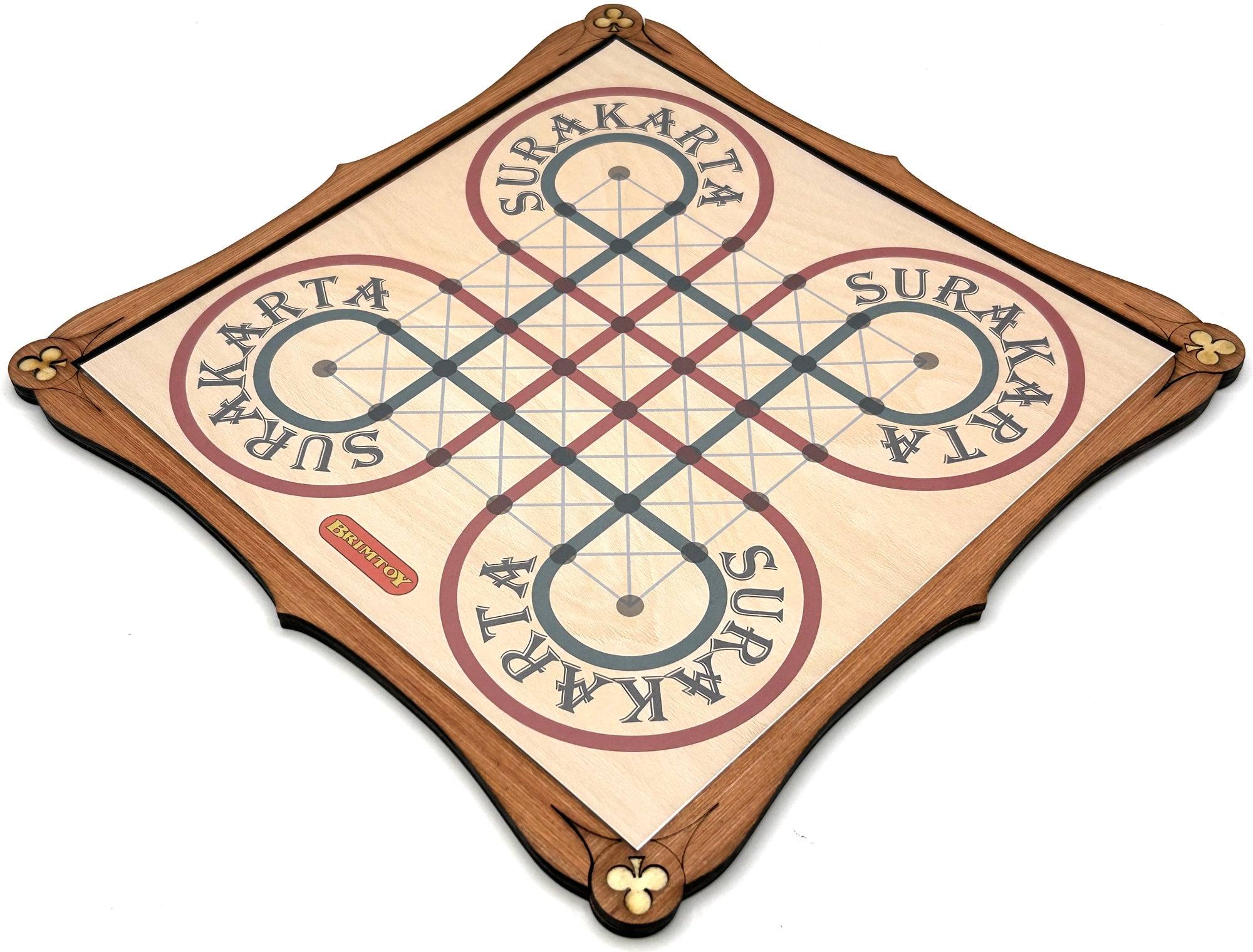 Wooden Surakarta board game 