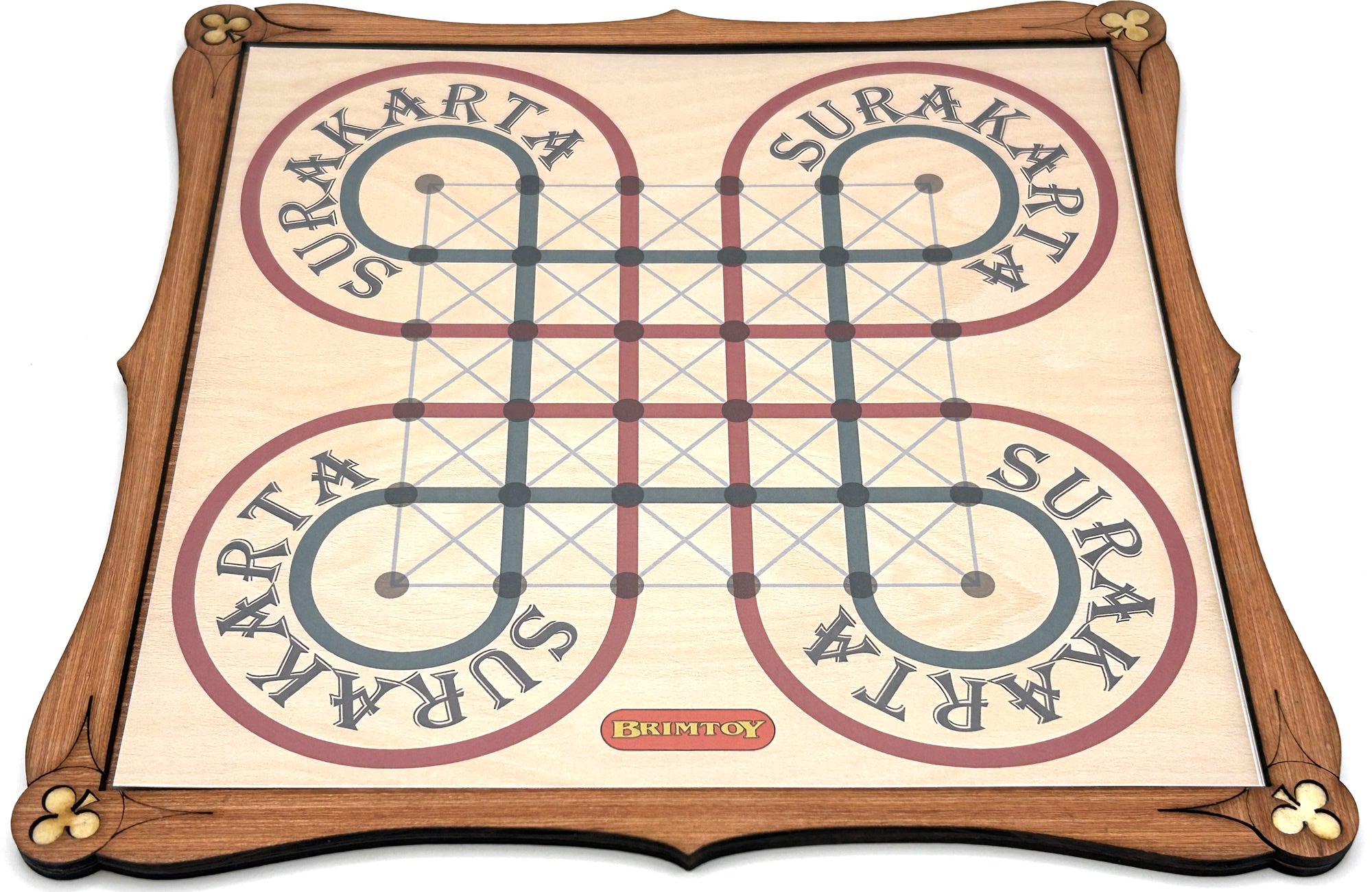 Wooden Surakarta board game 