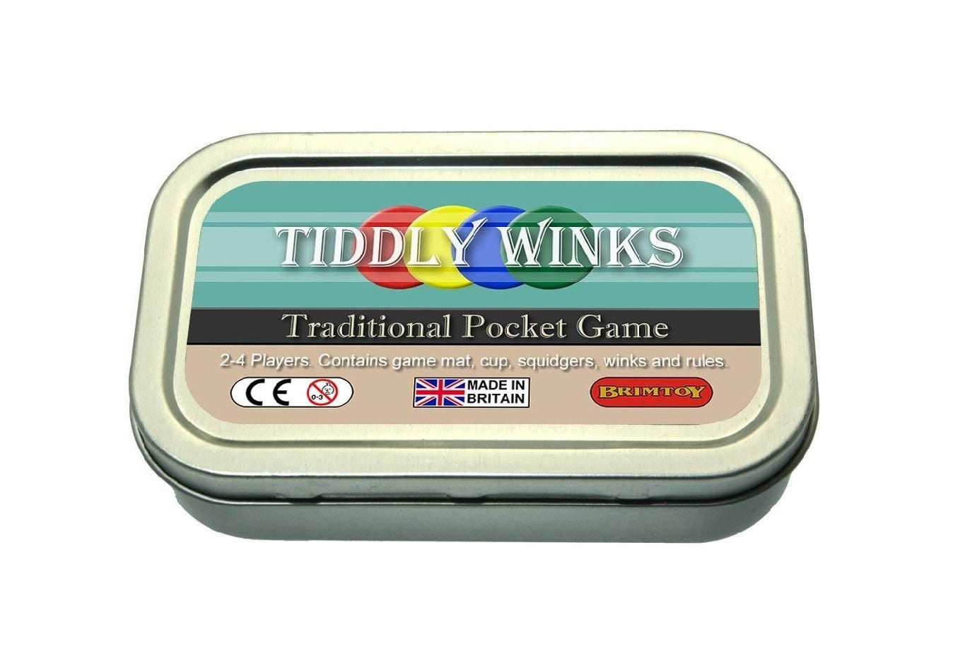 Pocket tiddlywinks traditional game