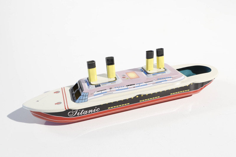 Titanic Pop Pop candle Boat tin toy
