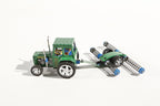  Tractor with Disc Harrow tin toy