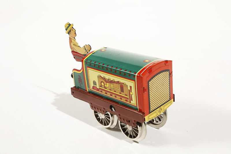  Train tractor unit tin toy 