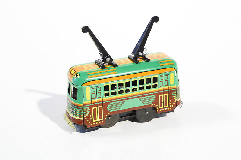 Tramway tin toy