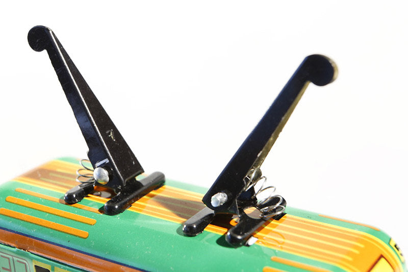Tramway tin toy roof