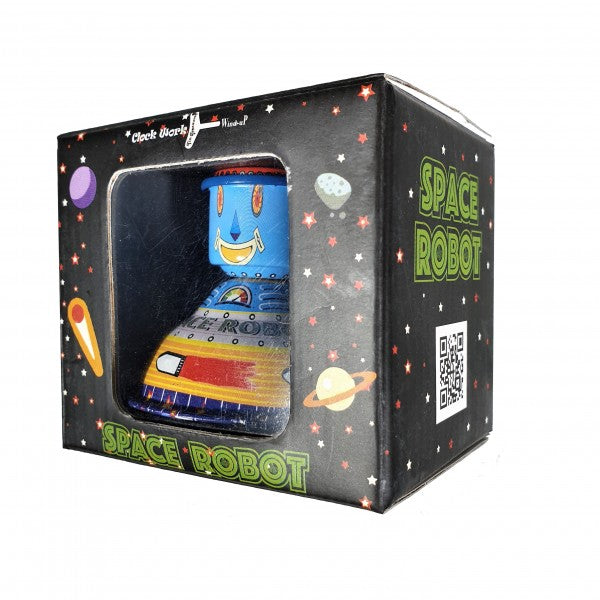 Welby Spinning Space Robot - Collectable Tin Toy