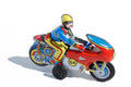 Winner Motorcycle Friction powered tin toy