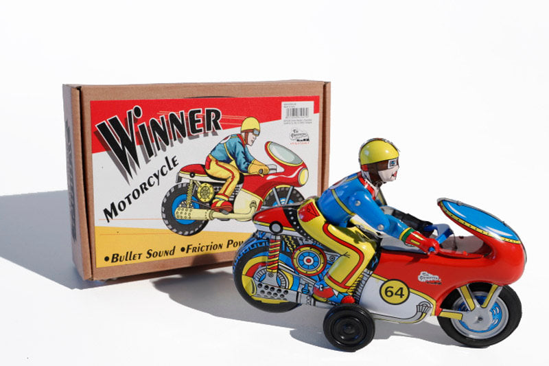 Winner Motorcycle Friction powered with colourful packaging