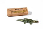 Wobbly Croc Tin Toy with its packaging