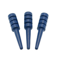 Blue Wooden cribbage pegs