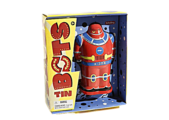Tin Robot X306 - Collectable Tin Toy