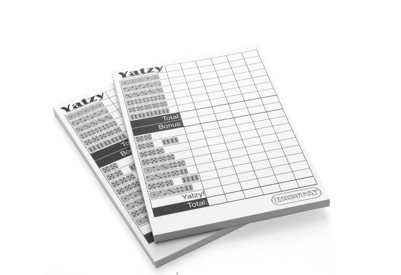Yatzy score pads