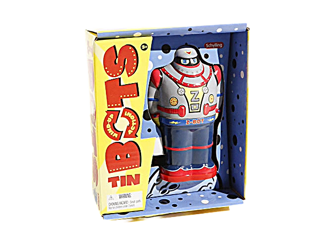 Tin Robot - Z-BOT Robot - Collectable Tin Toy