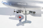 Close up of Zeppelin tin toy