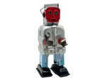 Zoomer Red Face Robot - Collectable Tin Toy